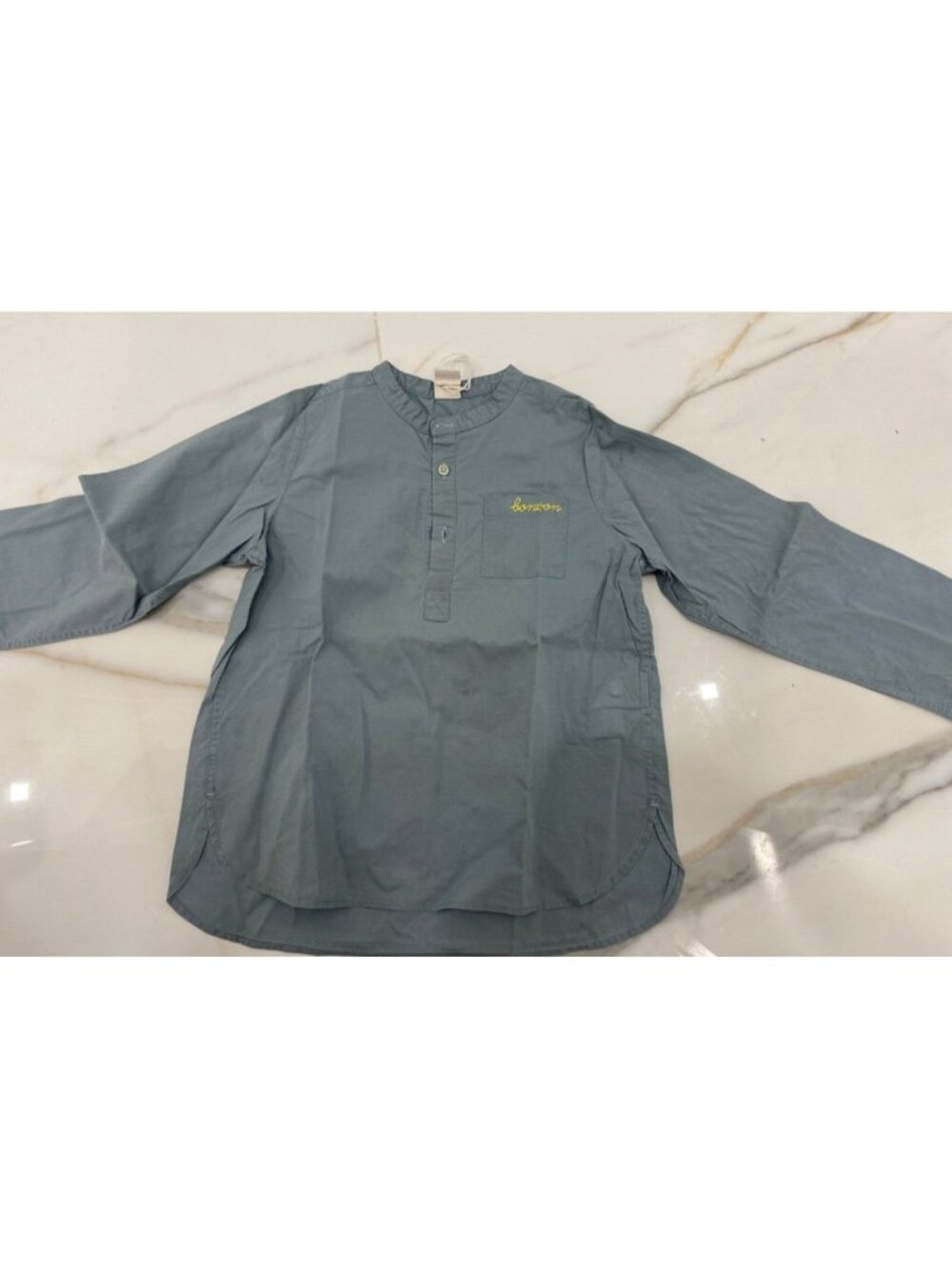 Bonton light blue shirt size 8